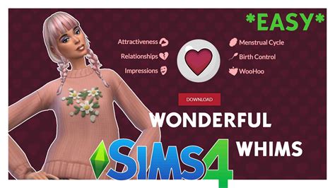 mod sims 4 crac-crac|Wonderful Whims